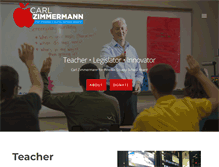 Tablet Screenshot of carlzimmermann.com
